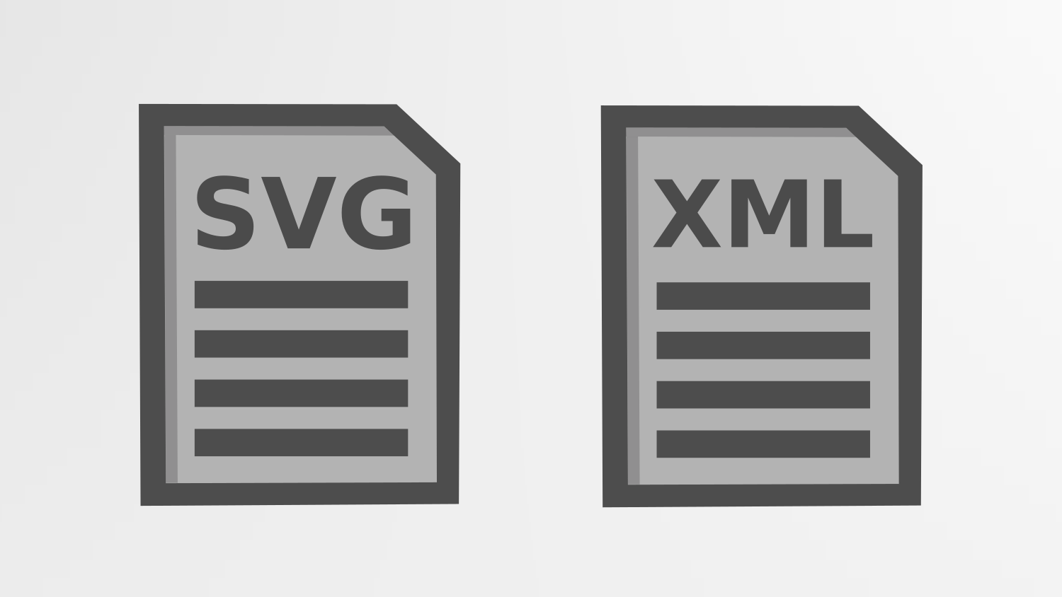SVG document icon set 002